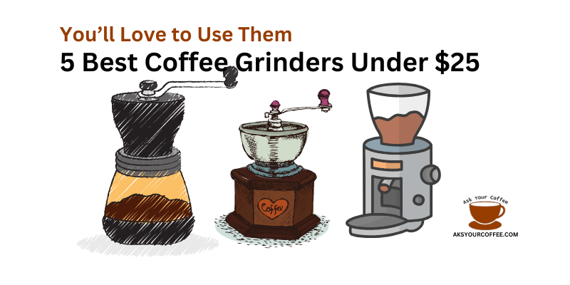 5 Best Coffee Grinders Under $25 - You will Love to Use Them