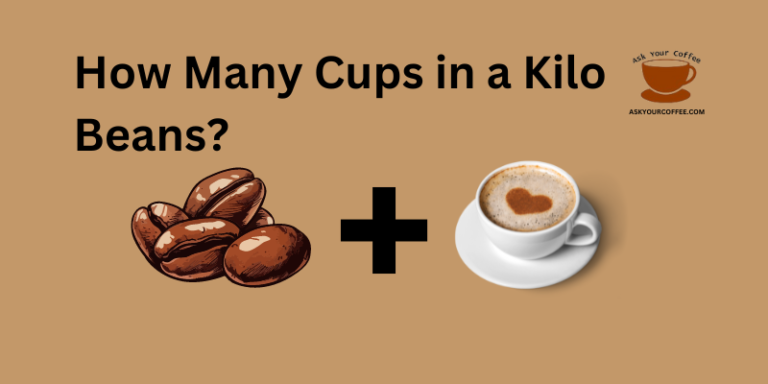 How Many Cups of Coffe in a Kilo Beans